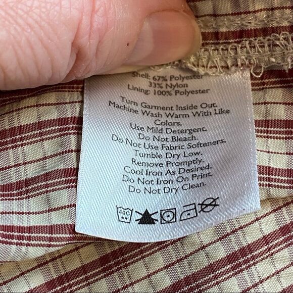 Eddie Bauer Short Sleeve Button Down Shirt Size Large - Picture 4 of 11